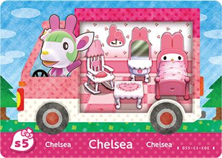 Amiibo Chelsea S5 - Sanrio Cards series