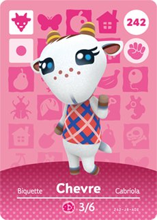 Amiibo Chevre #242 - Series 3