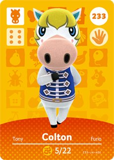 Amiibo Colton #233 - Series 3