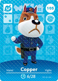 Amiibo Copper #105 - Series 2