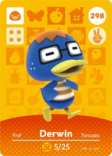 Amiibo Derwin #298 - Series 3