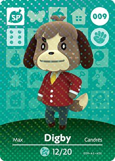 Amiibo Digby #009 - Series 1