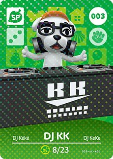 Amiibo DJ KK #003 - Series 1