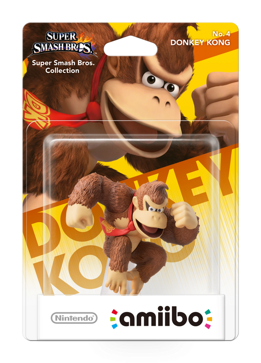 Amiibo Donkey Kong (Nr. 4) - Super Smash Bros. series (Nieuw)