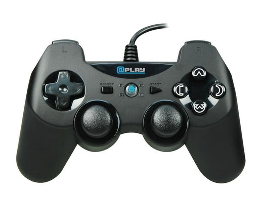 @Play Controller Bedraad voor Playstation 3 - Zwart