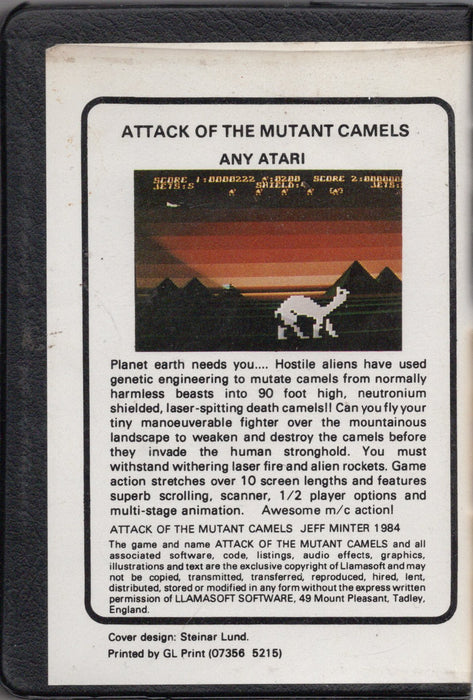 Atari Attack of the Mutant Camels (In doos)