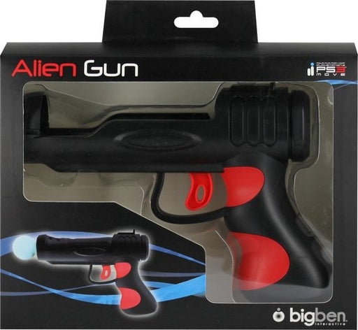 Bigben Alien Gun voor Playstation 3 Move Controller - Zwart (Nieuw)