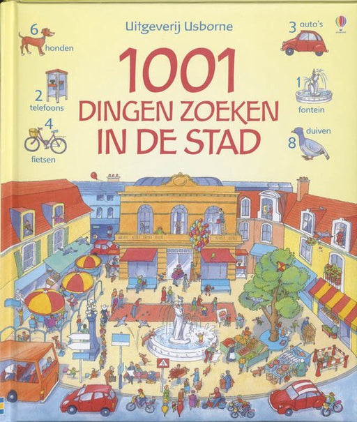 Boek 1001 dingen zoeken in de stad