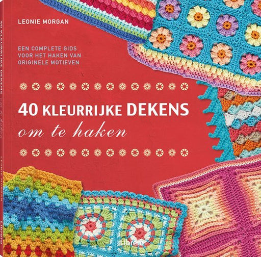 Boek 40 kleurrijke dekens om te haken