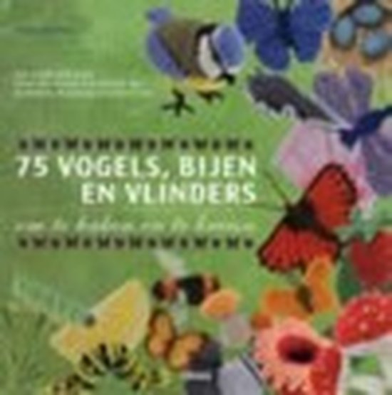 Boek 75 vogels, bijen en vlinders