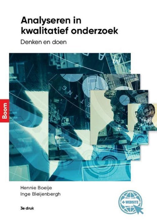 Boek Analyseren in kwalitatief onderzoek