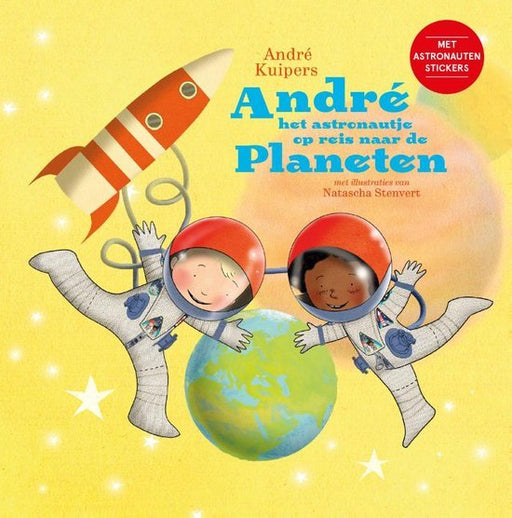 Boek Andre het astronautje op reis naar de planeten