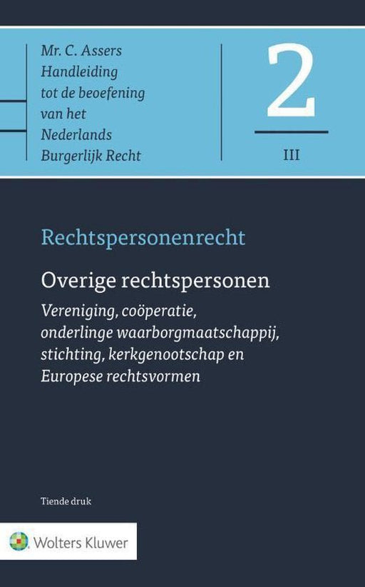 Boek Asser - serie 2 - III - Overige rechtspersonen