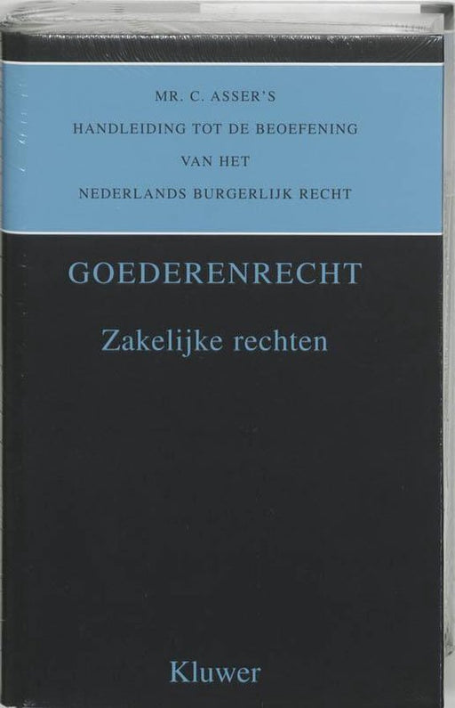 Boek Asser - serie 3 - II - Zakelijke rechten