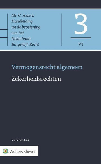 Boek Asser - serie 3VI - Zekerheidsrechten