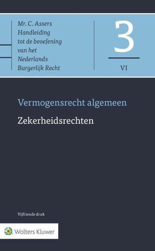 Boek Asser - serie 3VI - Zekerheidsrechten