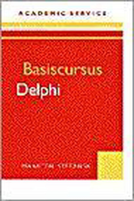 Boek Basiscursus Delphi