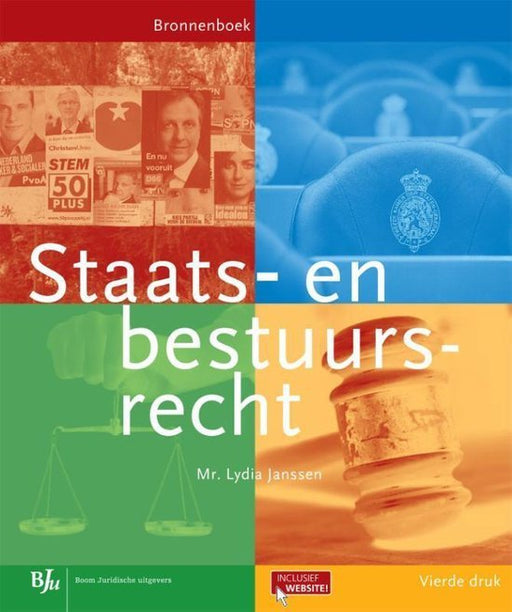 Boek Bronnenboeken MBO - Staats - en bestuursrecht