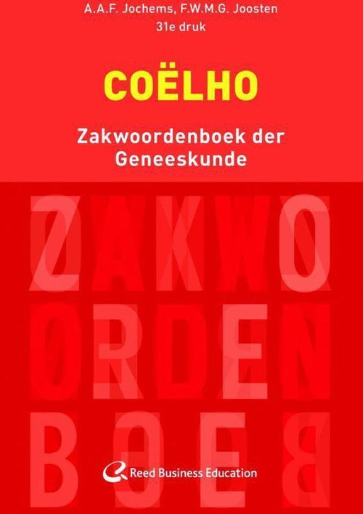 Boek Coëlho zakwoordenboek der geneeskunde