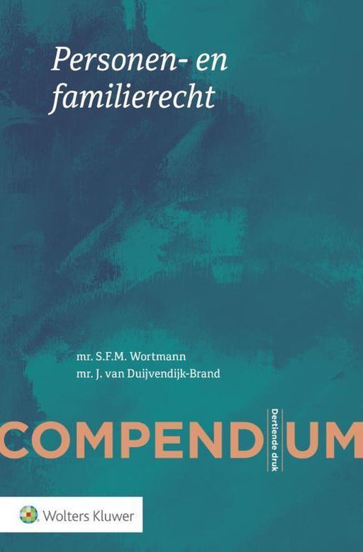 Boek Compendium van het personen - en familierecht