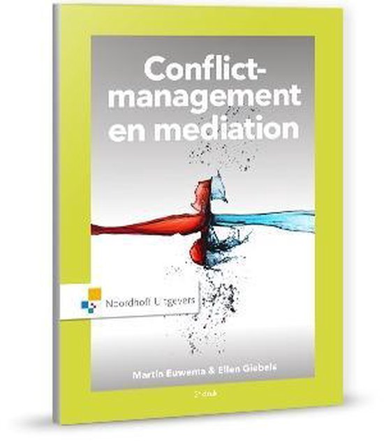 Boek Conflictmanagement en mediation