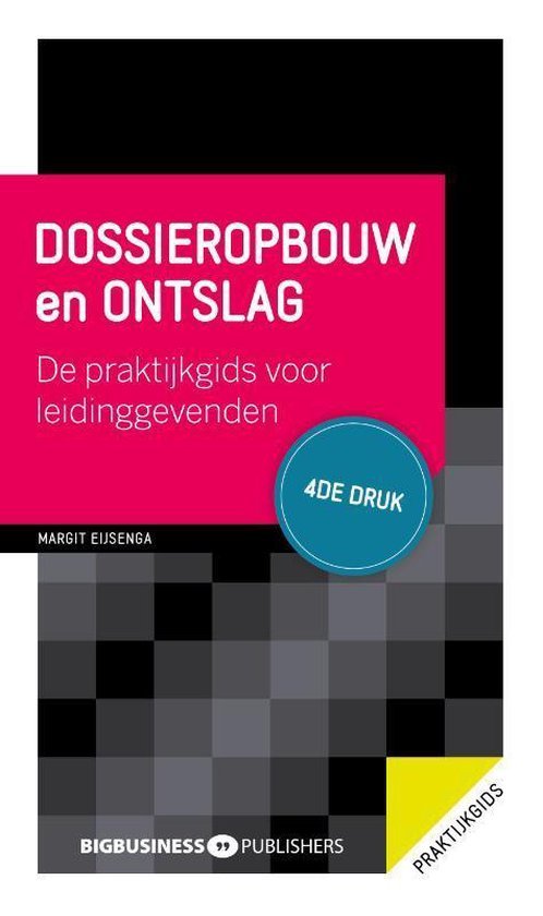 Boek Dossieropbouw en ontslag - 4de druk