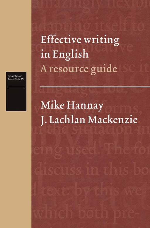 Boek Effective writing in English