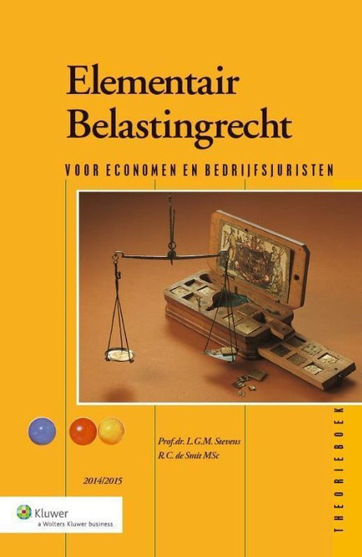 Boek Elementair belastingrecht 2014/2015