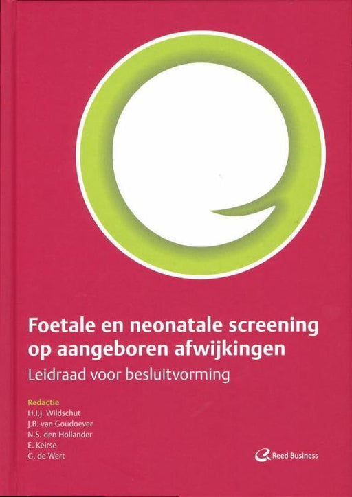 Boek Foetale en neonatale screening op aangeboren afwijkingen