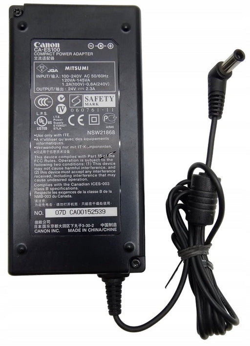 Canon AC Adapter (CA - ES100) (Incl. Stroomkabel) voor SELPHY ES1 Printer