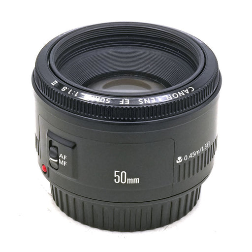 Canon EF 50mm f/1.8 II Lens - Zwart