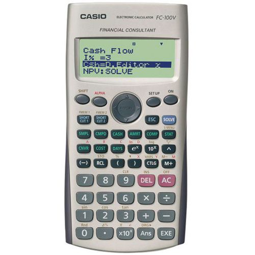 Casio FC - 100V Grafische Rekenmachine (Nieuw)