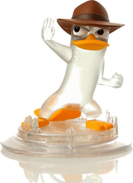 Disney Infinity Crystal Agent P