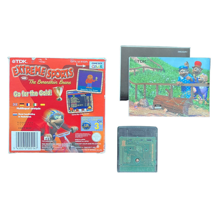 Game Boy Extreme Sports With The Berenstain Bears (In doos)