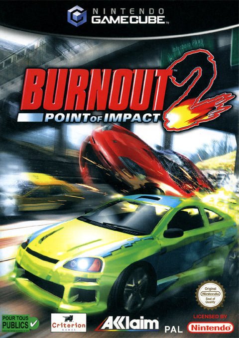 Gamecube Burnout 2: Point of Impact