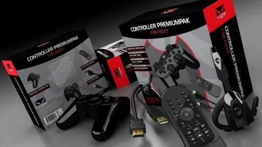 Gioteck Controller Premiumpak Incl. HDMI + USB + Headset + Remote voor Playstation 3 (Nieuw)