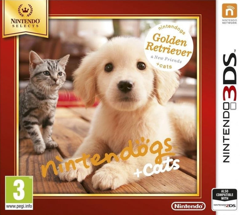 Nintendogs + Cats: Golden Retriever & New Friends