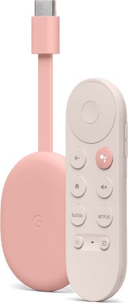 Google Chromecast met Google TV - 4K HDR - Sunrise Pink