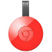 Google Chromecast V2 - Rood