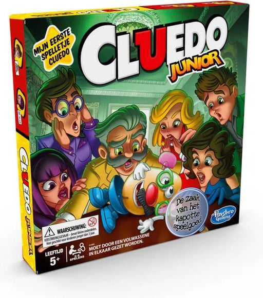 Hashbro Cluedo Junior: De zaak van het kapotte speelgoed - Bordspel (Nieuw)