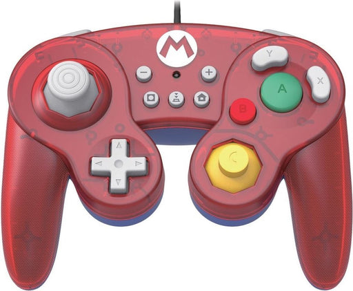 Hori Battle Pad Gamecube Style Controller voor Nintendo Switch - Mario Editie