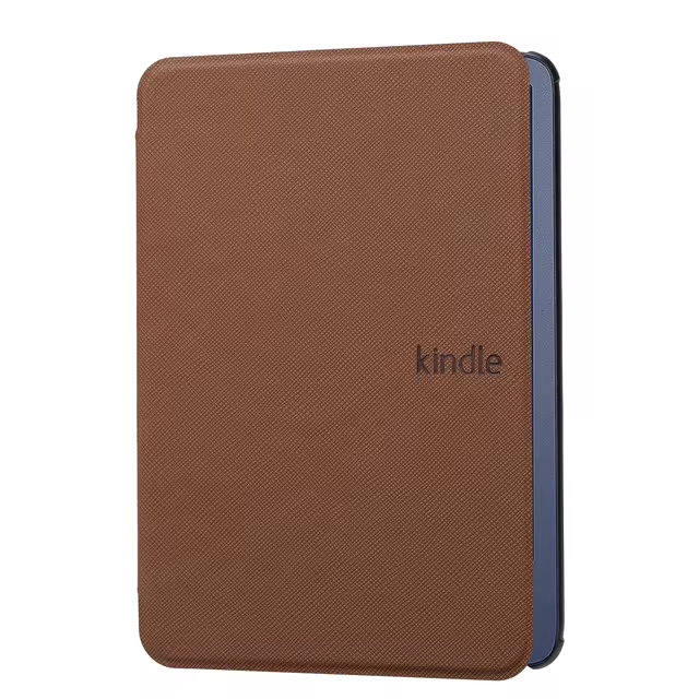 Kindle 10th Gen Fabric Cover - Leather Bruin