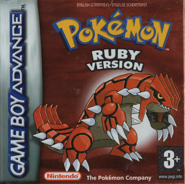 Pokemon Ruby Version (In doos)