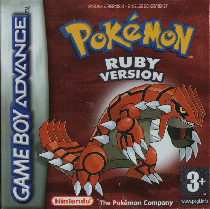 Pokemon Ruby Version (In doos)