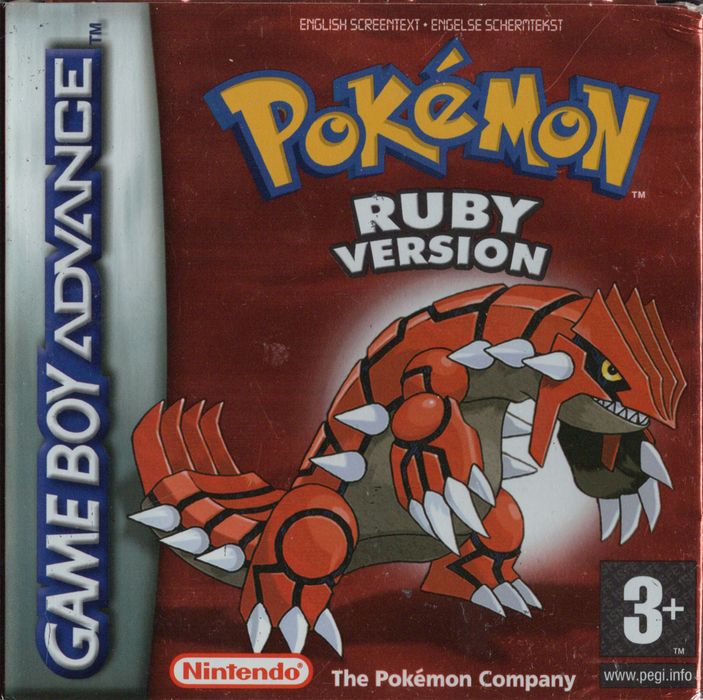 Pokemon Ruby Version (In doos)