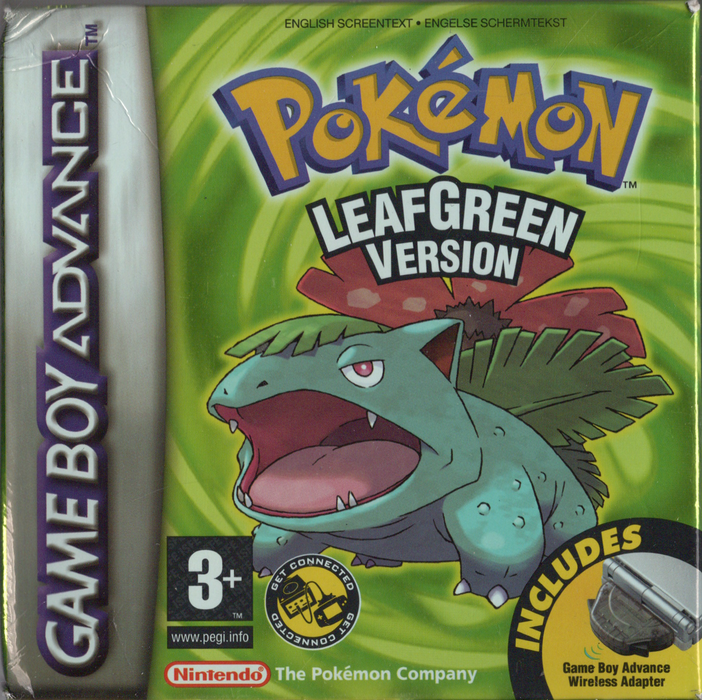 Pokemon LeafGreen Version (In doos)