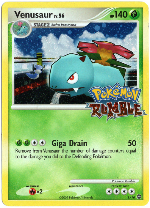 Rumble - Venusaur- 1/16 - Losse Kaart - LP