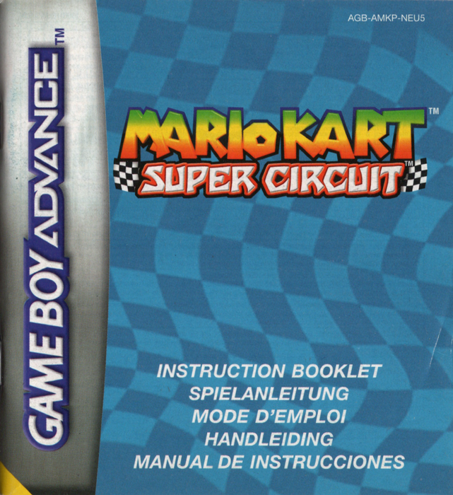 Mario Kart: Super Circuit - Manual/Handleiding