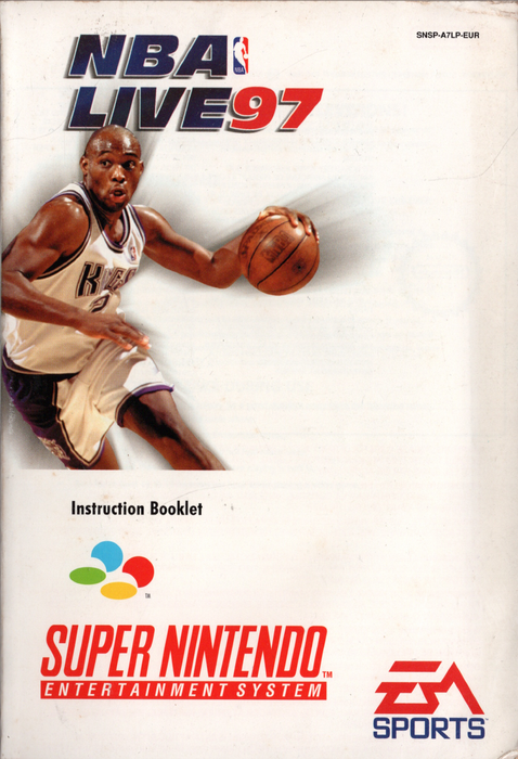 NBA Live 97 - Manual/Handleiding