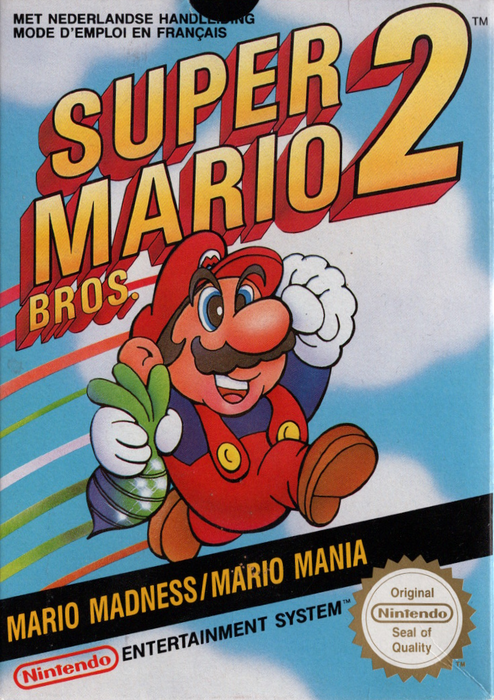 Super Mario Bros. 2 (In doos)